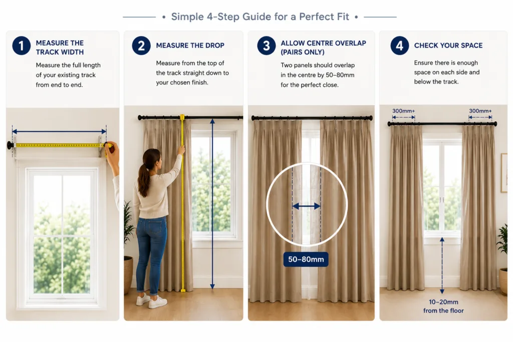Simple steps to measuring curtains