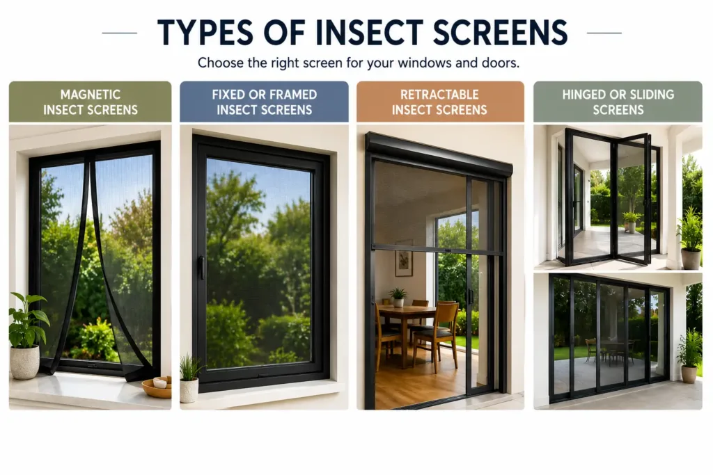 Types of Insect Screens